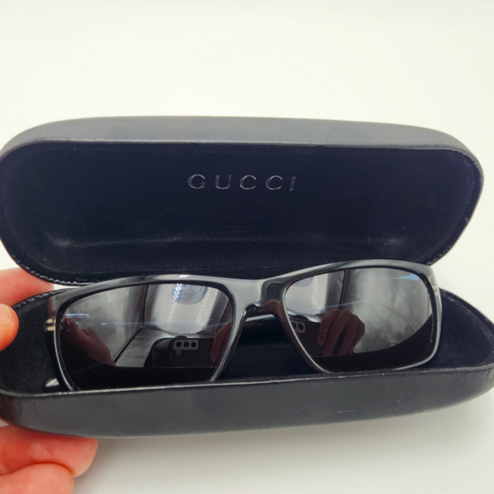 Gucci Sunglasses GG 2492/S E2K 57-15 135 Angular Grey Blue Optyl